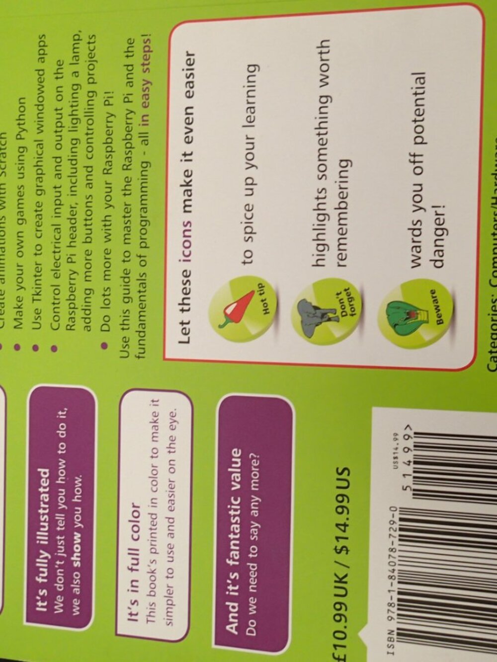 Raspberry Pi 3 Paperback Book - Picture 3 of 7